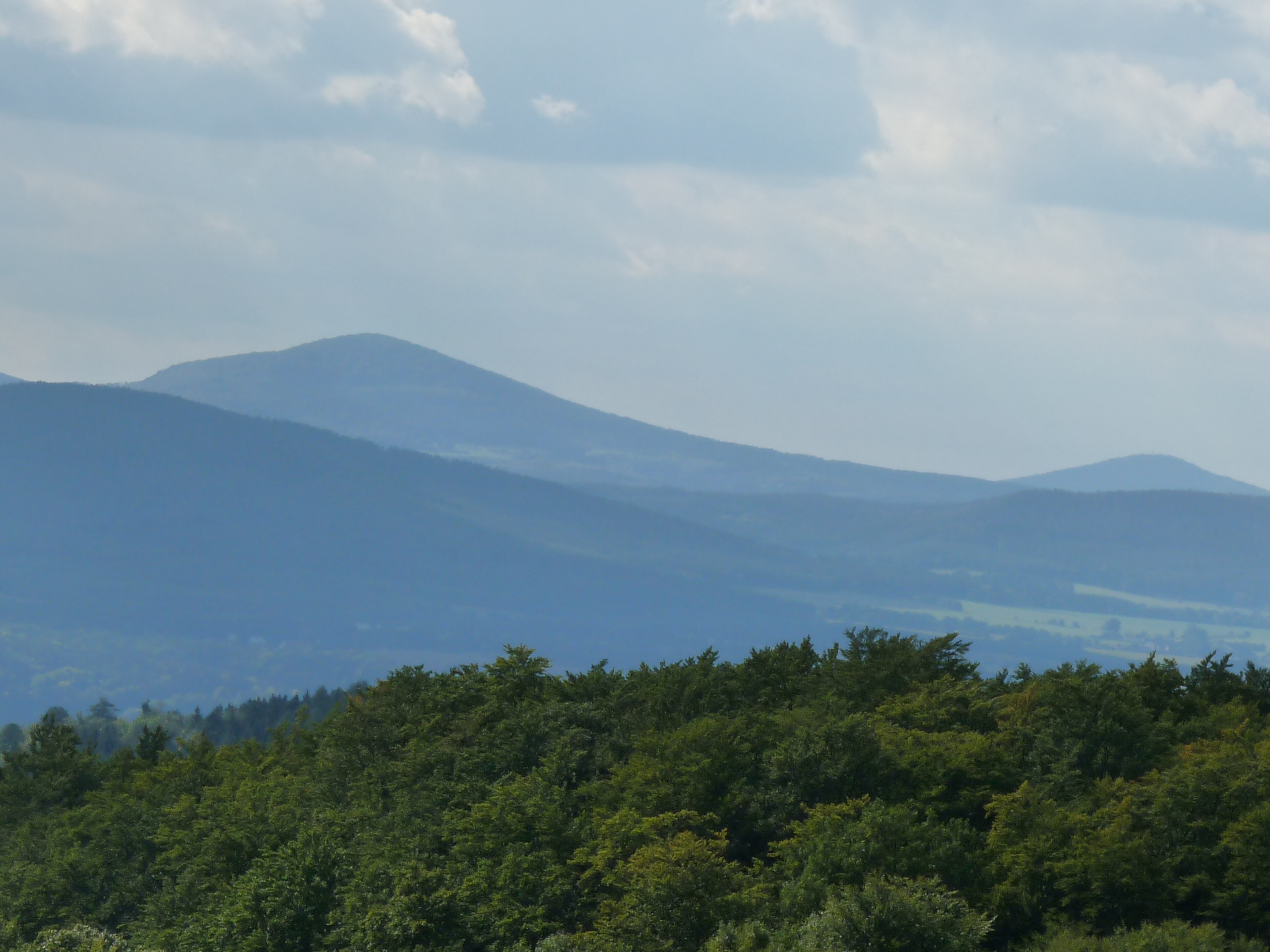 Wandertipps für die Wanderregion Inselsberg /Thueringerwald, hier  traumhafte Aussicht  von der Hohen Klinge/Trusetal