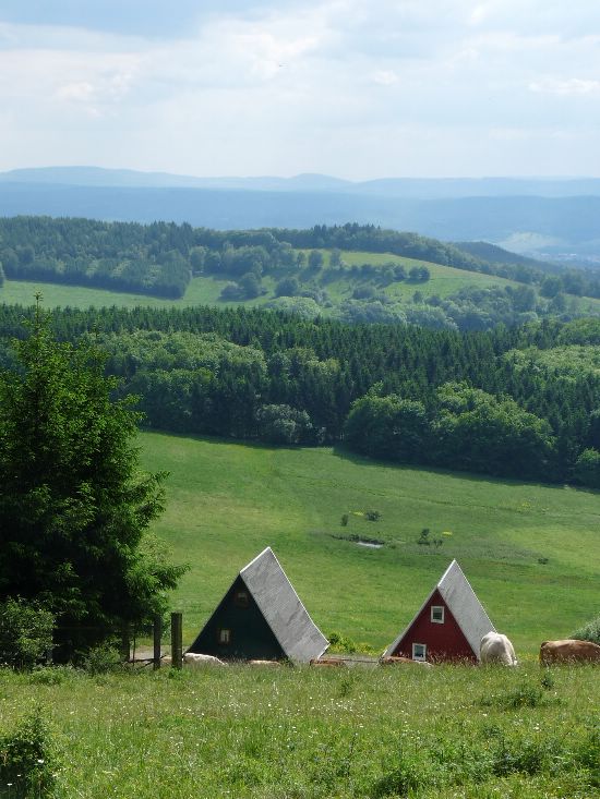 Finnhütten Hohe Klinge-Trusetal -Thüringer Wald